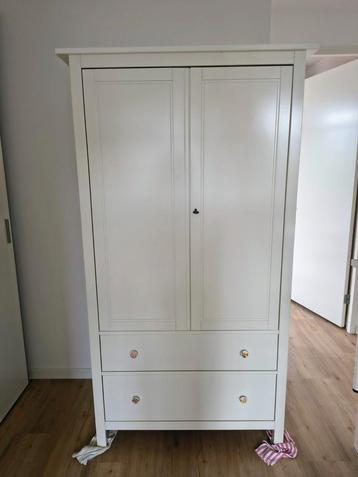 Ikea hemnes kledingkast , wit beschikbaar voor biedingen