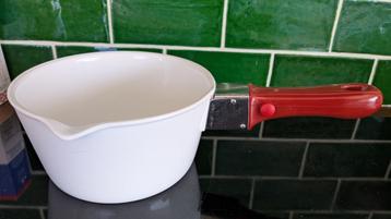 Vintage Vitroflam steelpan - keramisch, afneembare handgreep beschikbaar voor biedingen