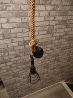 Industriële touwlamp, Ophalen of Verzenden, Zo goed als nieuw, Stof, Minder dan 50 cm