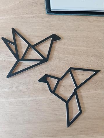 Geometrische "origami" vogels - Luikse designer  beschikbaar voor biedingen