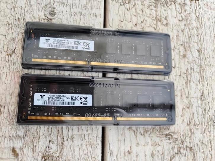 2x 8GB DDR3 1600MHz Nieuw in verpakking – 16GB, Computers en Software, RAM geheugen, Nieuw, Desktop, 16 GB, DDR3, Verzenden