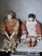 2 antieke porseleinen poppen / china doll  germany, Gebruikt, ., Ophalen of Verzenden, .