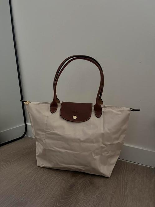 Beige Longchamp, Sieraden, Tassen en Uiterlijk, Tassen | Damestassen, Nieuw, Beige, Ophalen of Verzenden