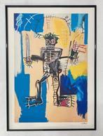 J-M BASQUIAT : XXL-lithografie. Wordt geleverd met lijst., Ophalen of Verzenden