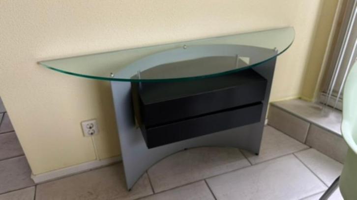 Casprini Sidetable, Nineties Vintage, Huis en Inrichting, Kasten | Televisiemeubels, Zo goed als nieuw, Minder dan 100 cm, 50 tot 100 cm