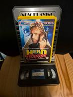 VHS Hero and the Terror - Chuck Norris - Ex Rental, Vanaf 16 jaar, Ophalen of Verzenden, Gebruikt, Actie en Avontuur