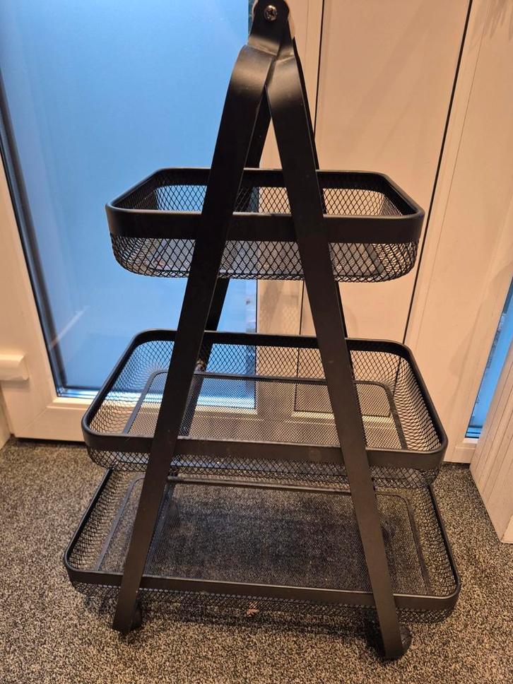 Keukentrolley met 3 Niveaus - Praktisch en Ruim, Huis en Inrichting, Keuken | Keukenbenodigdheden, Gebruikt, Ophalen of Verzenden