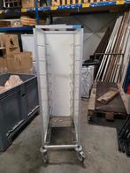 Dienbladwagen - 9 lagen, 100 liter of meer, Ophalen, Gebruikt, Transportkar