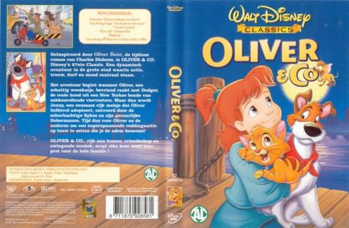 Oliver & Co DVD, Cd's en Dvd's, Dvd's | Tekenfilms en Animatie, Zo goed als nieuw, Europees, Tekenfilm, Alle leeftijden, Verzenden