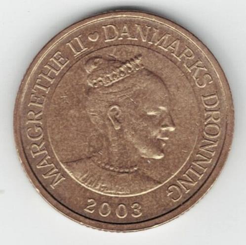 25-1288 Denemarken 20 kronen 2003, Postzegels en Munten, Munten | Europa | Niet-Euromunten, Losse munt, Overige landen, Verzenden