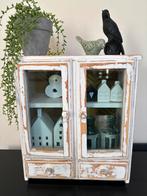 Vitrinekastje pronkkastje kastje vintage stijl, Huis en Inrichting, Kasten | Vitrinekasten, Minder dan 50 cm, Ophalen of Verzenden