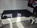 Bed Flekke, Huis en Inrichting, Ophalen, Gebruikt, Eenpersoons, Wit
