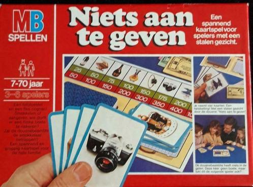 Niets aan te geven MB, Hobby en Vrije tijd, Gezelschapsspellen | Bordspellen, Nieuw, Verzenden