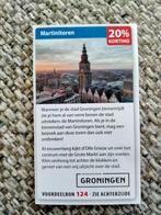 Martinitoren, Drie personen of meer, Kortingsbon