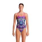 Nieuw Funkita Ladies Single Strap One Piece Wolf Pack Badpak, Nieuw, Roze, Funkita, Sales@wayfunky.com