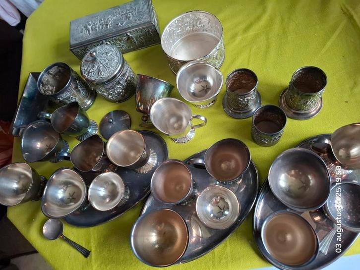 DE zilver verzameling, Antiek en Kunst, Antiek | Goud en Zilver, Zilver, Ophalen
