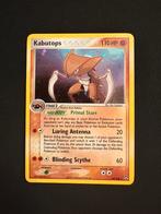 Kabutops Holo #10, Hobby en Vrije tijd, Verzamelkaartspellen | Pokémon, Ophalen of Verzenden, Zo goed als nieuw, Losse kaart