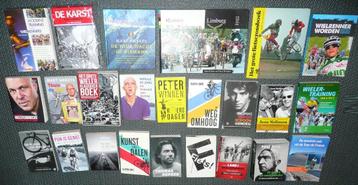 123 boeken wielrenners – tour - wielrennen – fietsen - train beschikbaar voor biedingen