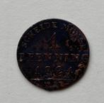 1 pfenning 1821, Postzegels en Munten, Munten | Europa | Niet-Euromunten, Duitsland, Ophalen of Verzenden, Losse munt