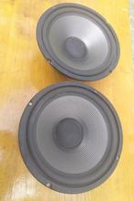 paar subwoofers 10inch Monarch SPH-255.120W. 8 Ohm, Ophalen of Verzenden, Gebruikt