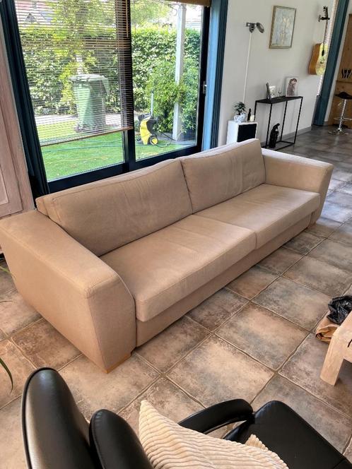 Grote zitbank, Huis en Inrichting, Banken | Bankstellen, Gebruikt, Rechte bank, Overige maten, 250 tot 300 cm, 75 tot 100 cm, Hout