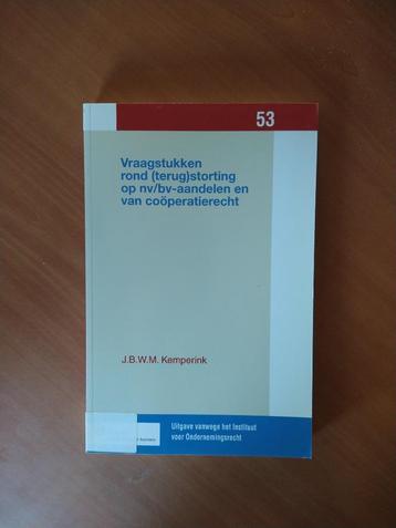 Vraagstukken rond (terug)storting op nv/bv aandelen beschikbaar voor biedingen