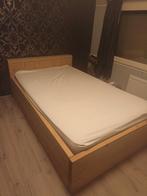 Bed van steigerhout 120*200cm, 120 cm, Gebruikt, Bruin, Ophalen