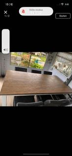 Te koop, Huis en Inrichting, Tafels | Eettafels, Gebruikt, 100 tot 150 cm, Ophalen of Verzenden, Vijf personen of meer