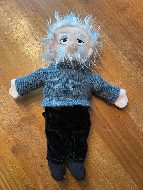 Einstein pop, knuffel, Little Thinkers, 35 cm groot 2013 zgn, Kinderen en Baby's, Speelgoed | Knuffels en Pluche, Zo goed als nieuw