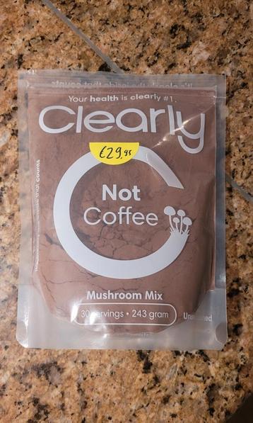 Clearly not coffee - mushroom mix - 243gram beschikbaar voor biedingen