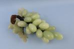 Antieke jade druiventros - 600 gram - met bladeren, Ophalen of Verzenden