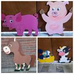 Te huur vrolijke straatversiering met thema boerderij deel 3, Ophalen, Overige