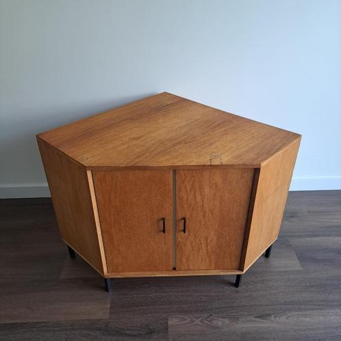 Mid-century hoekkast jaren '60, Antiek en Kunst, Antiek | Meubels | Stoelen en Banken, Ophalen