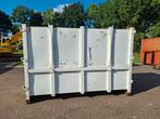 Containertje.  Hijshaken. Portaalhaken. Beide kanten deuren., Ophalen