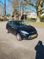 Ford Fiësta 1.25 44KW 3DR 2012 Zwart, Auto's, Voorwielaandrijving, Stof, 1242 cc, Zwart