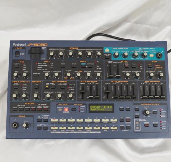 Roland JP-8080 Synthesizer Module + Adapter, Muziek en Instrumenten, Synthesizers, Gebruikt, Overige aantallen, Roland, Met midi-aansluiting