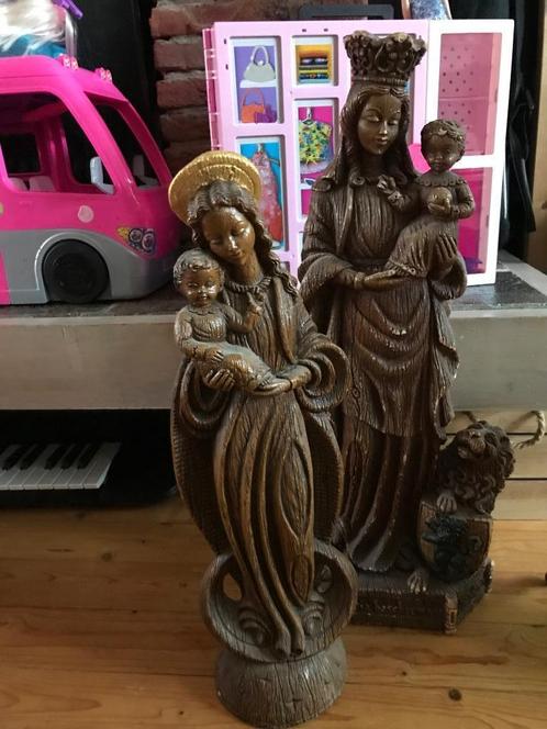 Twee grote maria beelden, Antiek en Kunst, Antiek | Religie, Ophalen