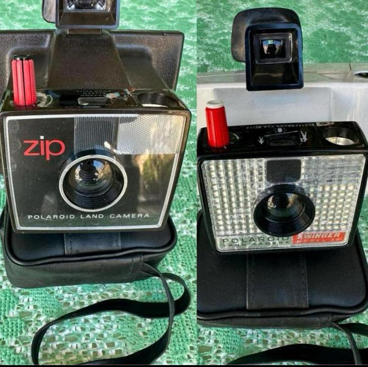 2X vintage Polaroid Camera ZIP & SWINGER, Audio, Tv en Foto, Fotocamera's Analoog, Gebruikt, Polaroid, Polaroid, Ophalen of Verzenden