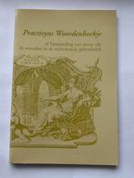 Woordenboekje, Boeken, Geschiedenis | Stad en Regio, Ophalen of Verzenden, 20e eeuw of later, Zo goed als nieuw