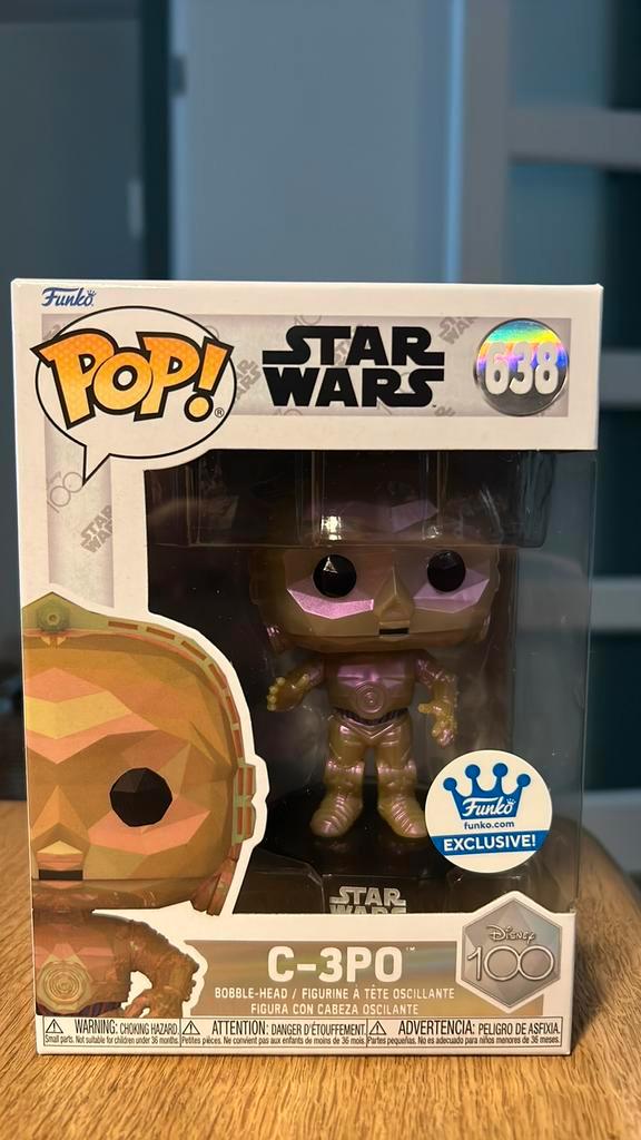 Funko Pop! Facet exclusive C-3PO Star Wars, Verzamelen, Poppetjes en Figuurtjes, Zo goed als nieuw, Ophalen of Verzenden