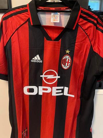 AC Milan 1998/99 Thuis shirt beschikbaar voor biedingen