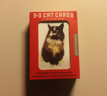 3-D Cat Cards// Katten/ NIEUW!! beschikbaar voor biedingen