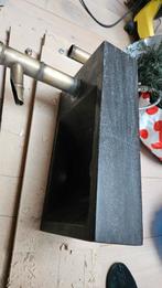 Natuursteen fontein wasbakje met messing bamboe-look kraan, Ophalen, Kraan