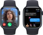 Apple Watch Series 9 GPS + Cellular 45 mm Nieuw met Garantie, GPS, Apple Watch ⌚️, Zwart, IOS