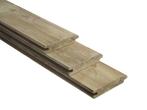 Blokhutprofielplanken 28 mm dik Geimpregneerd, Doe-het-zelf en Verbouw, Hout en Planken, Minder dan 25 mm, Grenen, Nieuw, Plank