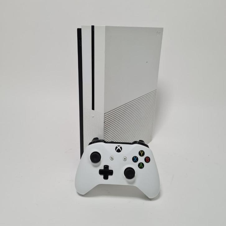 Xbox One S 500GB met Controller, Spelcomputers en Games, Spelcomputers | Xbox One, Gebruikt, Xbox One S, 500 GB, Met 1 controller