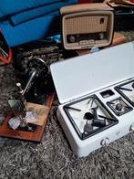 Antiek gasstel radio naaimachine, Ophalen of Verzenden