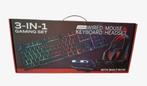 3-in-1 Gaming Set: Toetsenbord, Muis & Headset, Computers en Software, Headsets, Nieuw, Ophalen of Verzenden, Over-ear, Gaming headset