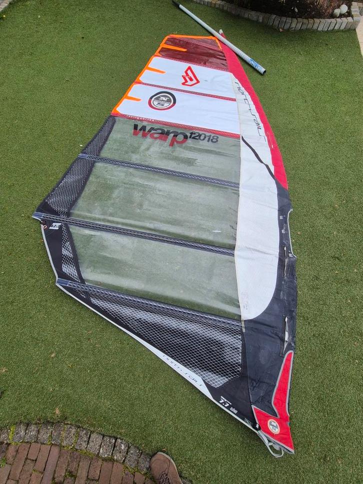 Duotone North Sails Zeilen: Warp 8.4, 7.7 & S-Type 6.6, Watersport en Boten, Windsurfen, Gebruikt, Zeil, 7 m² of meer, Ophalen of Verzenden