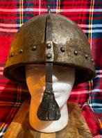 Middeleeuwse Ridderhelm Authentiek en Historisch ridder, Antiek en Kunst, Ophalen of Verzenden